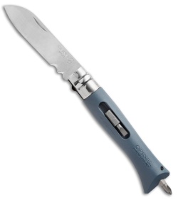 Opinel No. 9 Do It Yourself Folding Knife Grey (3.25" Satin) 001792