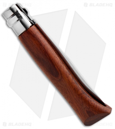 Opinel Luxe  No. 8 Folding Knife Padouk (3.25" Mirror) #8 SS