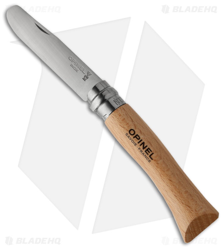 My First Opinel No 7 Folding Knife Beechwood (3" Satin)