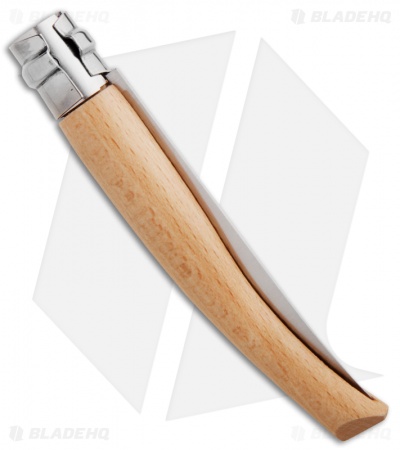 Opinel Knives No 10 Slim Stainless Steel Folding Knife Padouk (3.87" Satin) #10