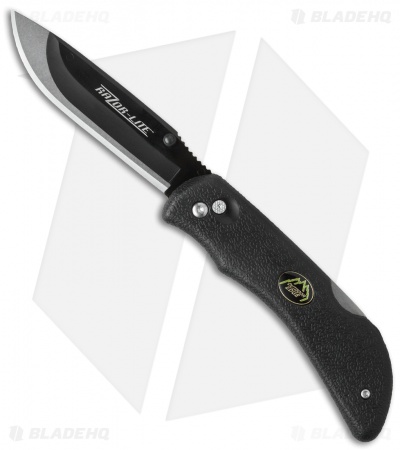 Outdoor Edge Razor-Lite Replaceable Razor Blade Lock Back Knife (Black) RL-10