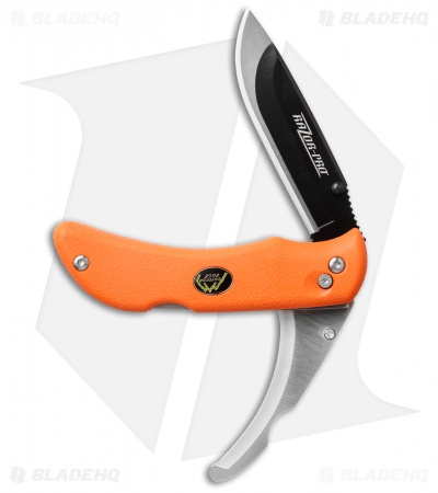 Outdoor Edge Razor-Pro Replaceable Razor/Gutting Blade Knife (Orange) RO-20