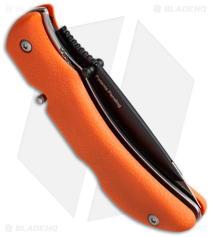 Outdoor Edge Razor-Pro Replaceable Razor/Gutting Blade Knife (Orange) RO-20