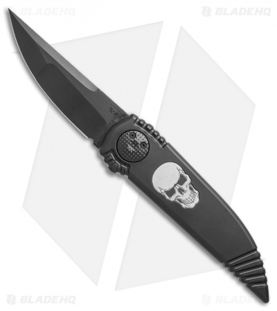 Paragon Phoenix Knife Death Head Black (3.8" Black Cerakote)