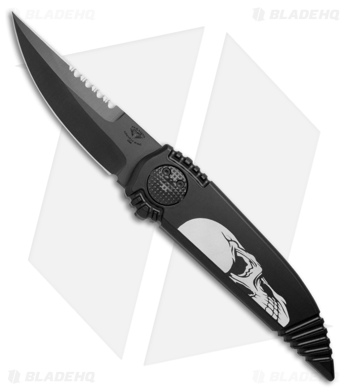 Paragon Phoenix Knife Death Head Black (3.8