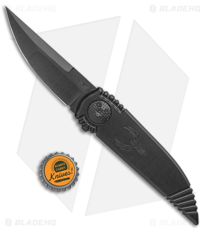 Paragon Phoenix - Gravity Knife | Black + Compound | Blade HQ