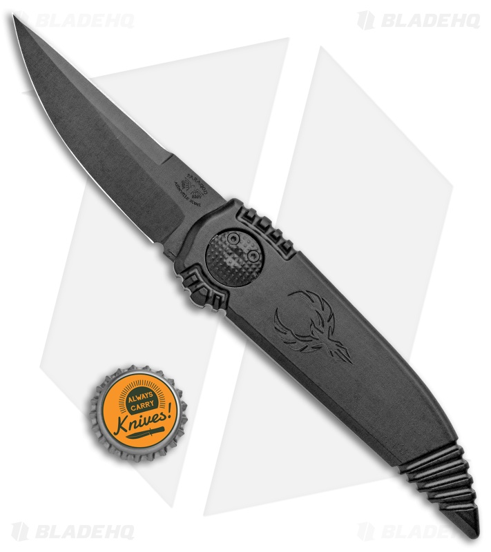Paragon Phoenix Knife Black Double Edge (3.8