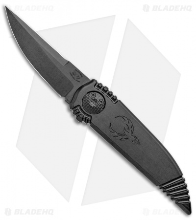 Paragon Phoenix Knife Black Double Edge (3.8" Black Cerakote)