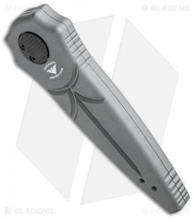 Paragon Warlock Folding Knife Raw Aluminum (3.9" Bead Blast)