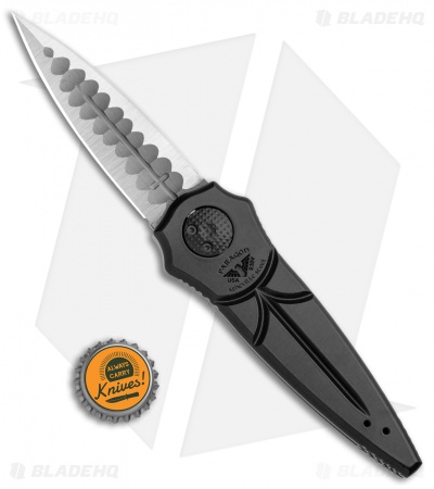 Paragon Warlock Folding Knife Black Aluminum (3.9" Satin Sorcerer)