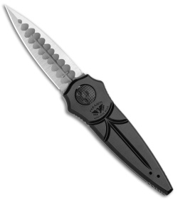 Paragon Warlock Folding Knife Black Aluminum (3.9" Satin Sorcerer)