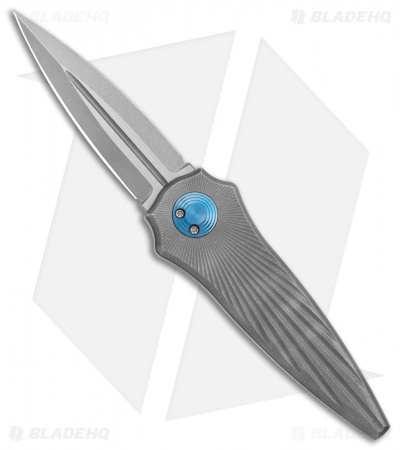 Paragon Warlock Blade HQ Exclusive Titanium Starburst (3.9" Gray/Stonewash)