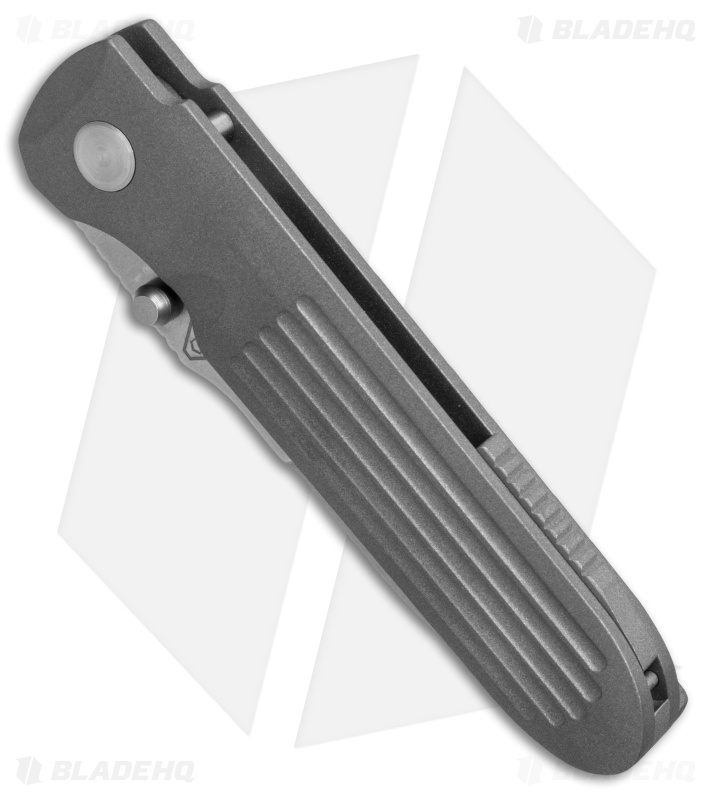 PDW Invictus Alpha Frame Lock Knife Titanium (3.5