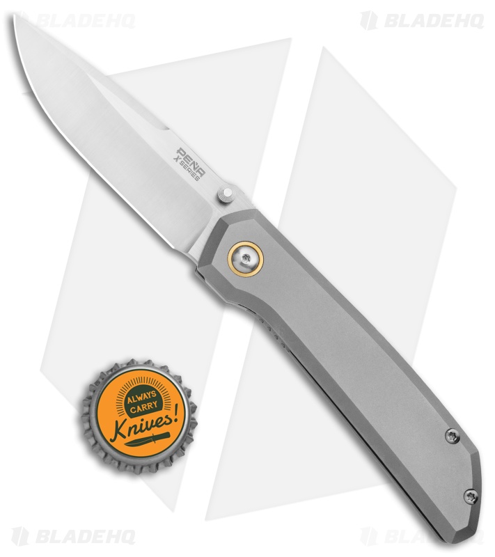 Pena X-Series Mula Frame Lock Knife Ti (3.25" Satin)