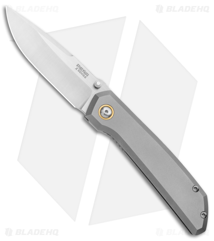 Pena X-Series Mula Frame Lock Knife Ti (3.25" Satin)