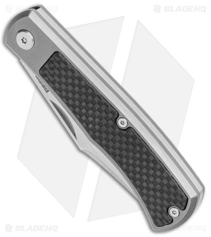 Pena Knives X-Series Production Slip Joint Bronco Carbon Fiber Ti (2.75" Satin)