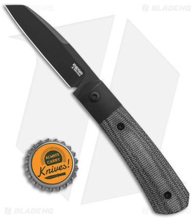 Pena Knives X-Series Exclusive Apache Knife Black Micarta (2.9" Black M4)