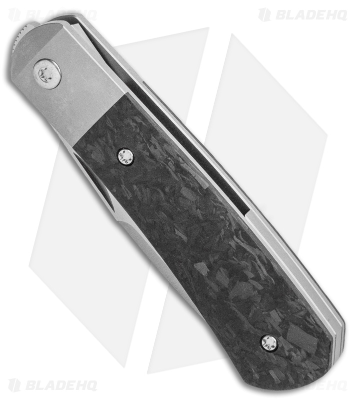 Pena Knives X-Series Apache Front Flipper Knife Carbon Fiber (2.75" Satin)