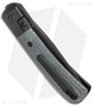 Pena Knives X-Series Exclusive Trapper Knife Black Micarta (2.75" Black M4)