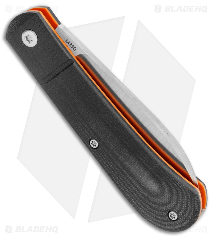 Pena X-Series Spear Point Slip Joint Knife Black G-10 (3" Satin)