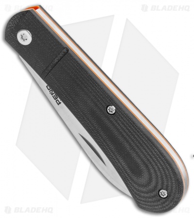 Pena X-Series Spear Point Slip Joint Knife Black G-10 (3" Satin)