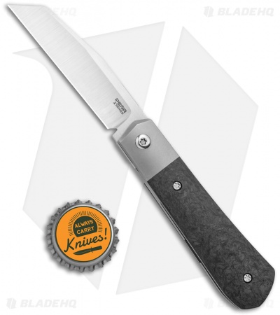 Pena Knives X-Series Raptor Front Flipper Knife Carbon Fiber (2.9" Satin)