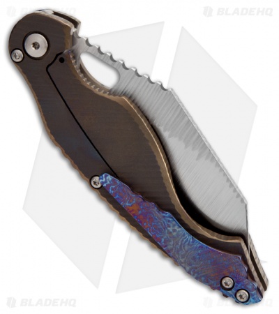 Phantom Steelworks Skin Walker Knife Ti/Timascus (3.25" Damascus)