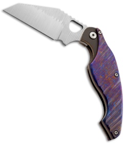 Phantom Steelworks Skin Walker Knife Ti/Timascus (3.25" Damascus)