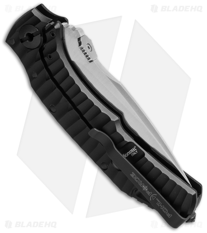 Pohl Force EOD Mike Three Outdoor Frame Lock Knife Black Al (3.75" Satin)