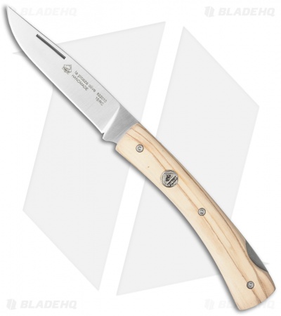 Puma IP Knives Picaza Lock Back Knife Olive Wood (3.25" Satin)