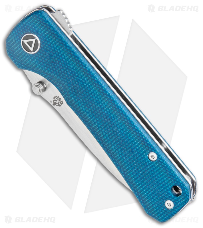 QSP Hawk | Liner Lock Knife | Blue Micarta | Blade HQ