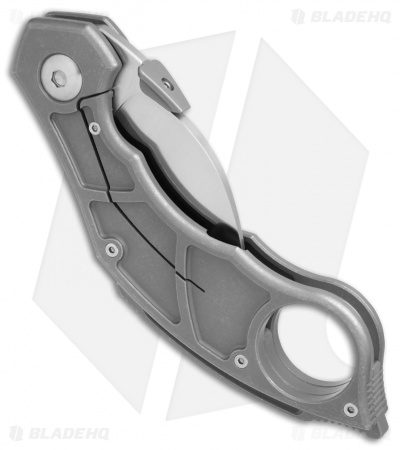 Quartermaster 14 Murtaugh Karambit Frame Lock Knife (2.25" Stonewash) QSE-14 