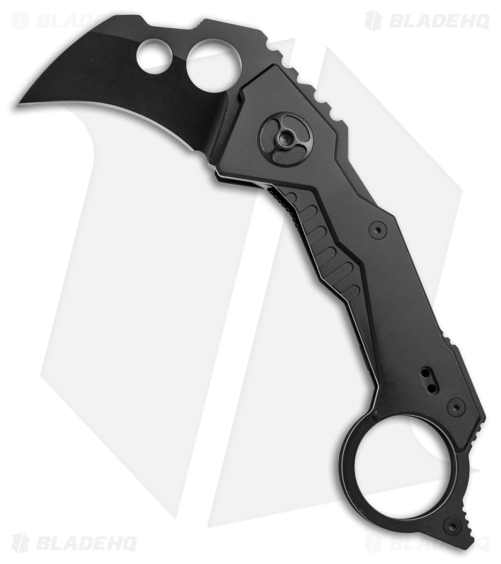 Quartermaster B.A. Baracas QTR-2ZLT Karambit Frame Lock Knife (2.25" Limo Tint)