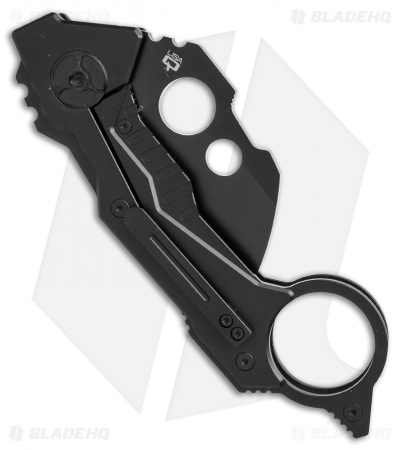 Quartermaster B.A. Baracas QTR-2ZLT Karambit Frame Lock Knife (2.25" Limo Tint)
