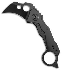 Quartermaster B.A. Baracas QTR-2ZLT Karambit Frame Lock Knife (2.25" Limo Tint)