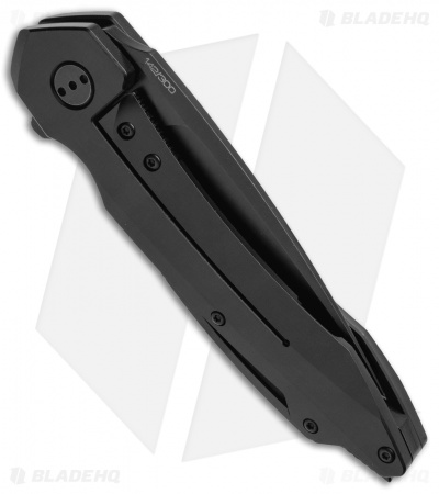 Quartermaster Mr. Belvedere Flipper Knife Titanium (3.375" Limo Tint) QSE-11LT