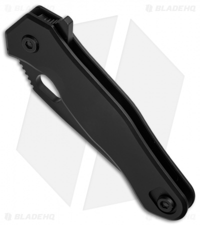 Quartermaster Mr. Roper "Eviction" Frame Lock Knife Black (3.6" Black) QSE-5ZLT