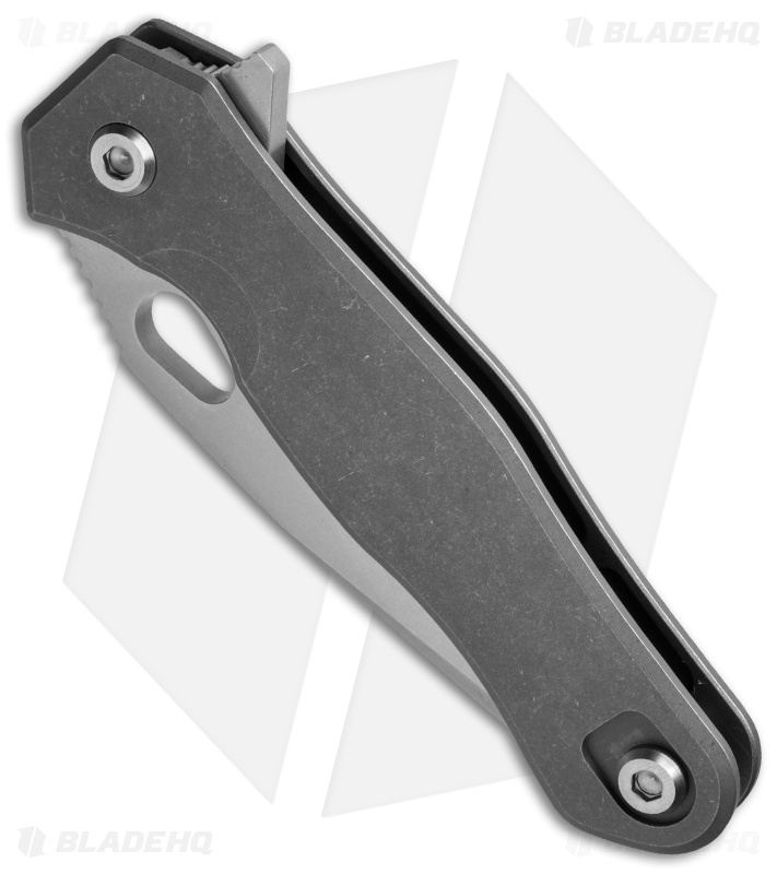 Quartermaster Mr. Roper "Eviction" Tanto Flipper Knife Ti (3.6" SW) QSE-6Z