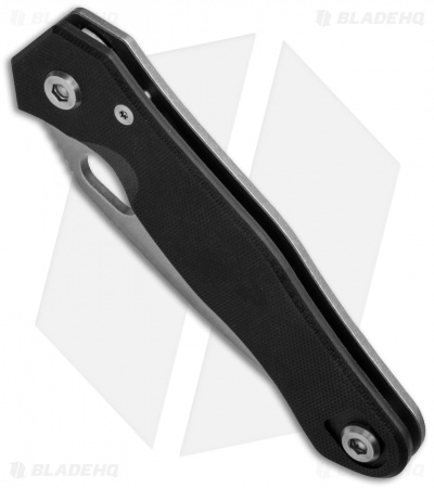 Quartermaster Tanto Roper Frame Lock Knife G-10 (3.375" Black) QSE-6XLS