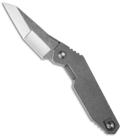 Quartermaster Mr. Strickland Frame Lock Knife (4" Stonewash) QSE-9