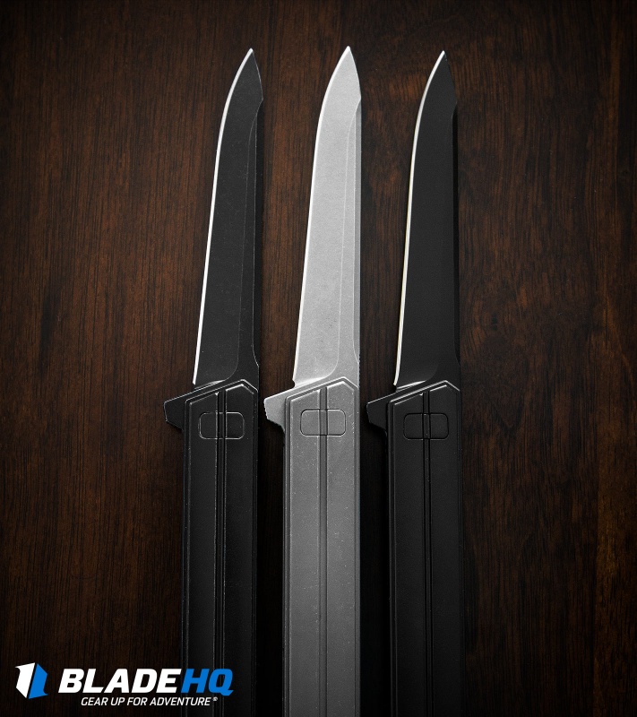 Quartermaster Qwaiken XL Flipper Knife Limo Tint Ti (3.9" Limo Tint) QSE-13LT