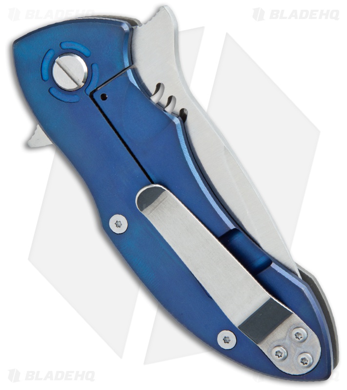 お正月セール❗️リリパットレーン434☆BLUE BOAR Quartermaster Mr. Furley Frame Lock Knife (3.25