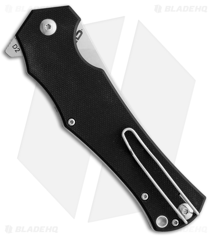 Real Steel Archangel Liner Lock Knife Black G-10 (4" Satin) RS7251