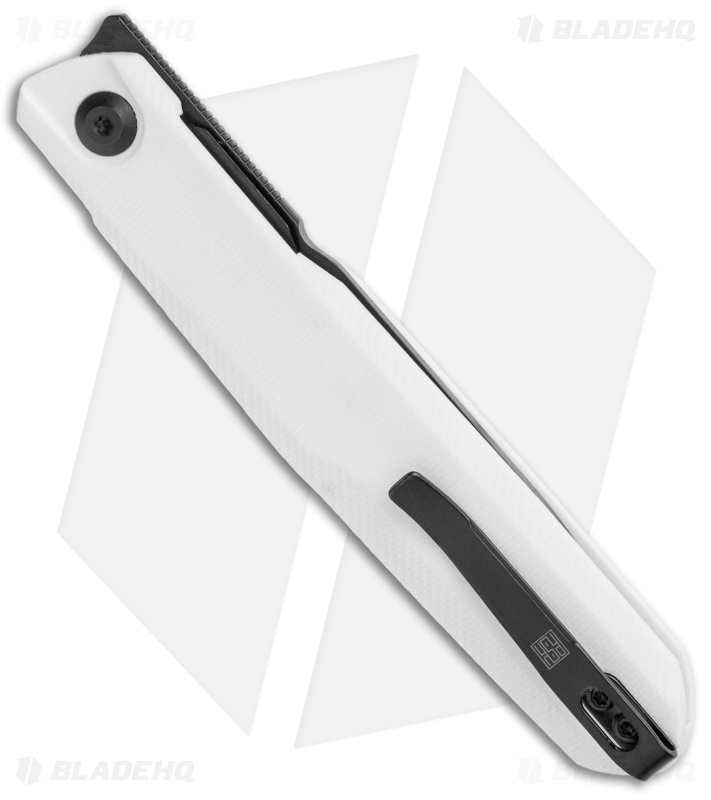 Real Steel G5 Metamorph Imperial Edition Knife White G-10 (4" Black) 