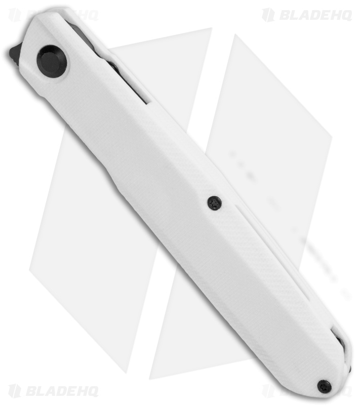 Real Steel G5 Metamorph Imperial Edition Knife White G-10 (4" Black) 
