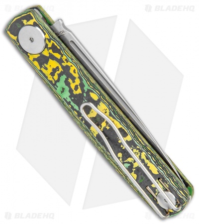 Real Steel Hel Compact Gslip Slip Joint Knife Toxic Fat Carbon (3.0" Satin)