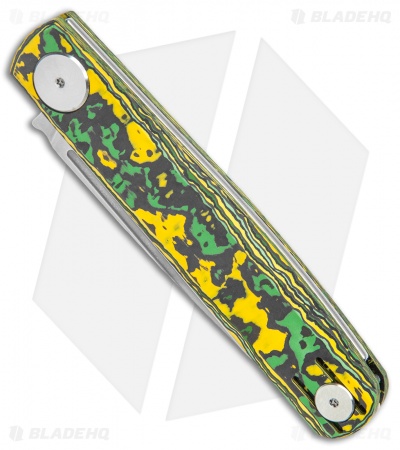 Real Steel Hel Compact Gslip Slip Joint Knife Toxic Fat Carbon (3.0" Satin)