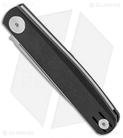 Real Steel Hel Gslip Slip Joint Knife Black G-10 (3.5" Satin) 7841