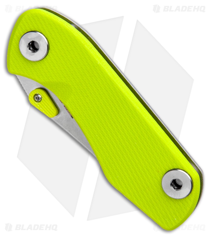 Real Steel Precision Frame Lock Folding Knife Green (2.88" Stonewash) 3001