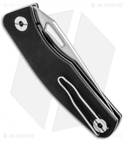 Real Steel Terra Liner Lock Knife Black G-10 (3.5" Satin)